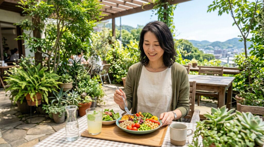 ヴィーガンを無理なく続けるコツのイメージ